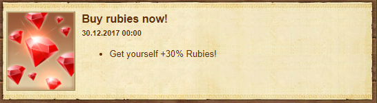 Ruby event -30% discount
