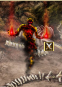 Red Fire demon