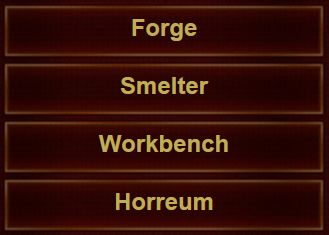 Horreum in menu